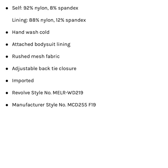 X Revolve Michael Costello Gown - Picture 6 of 6